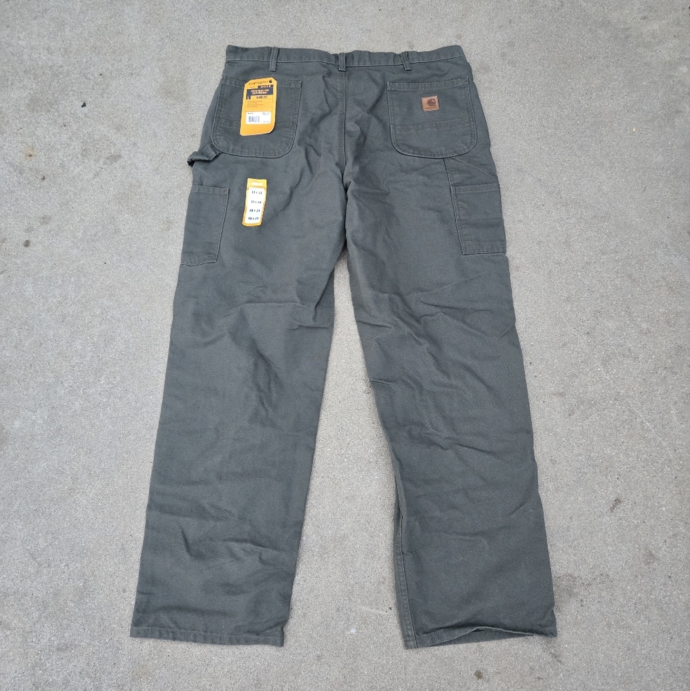 Carhartt Men's Loose Fit Washed Duck Utility Work Pant